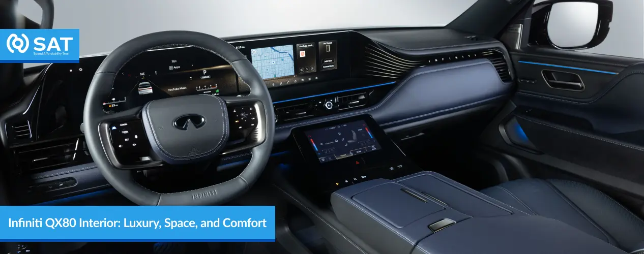 Infiniti QX80 Interior_ Luxury, Space, and Comfort
